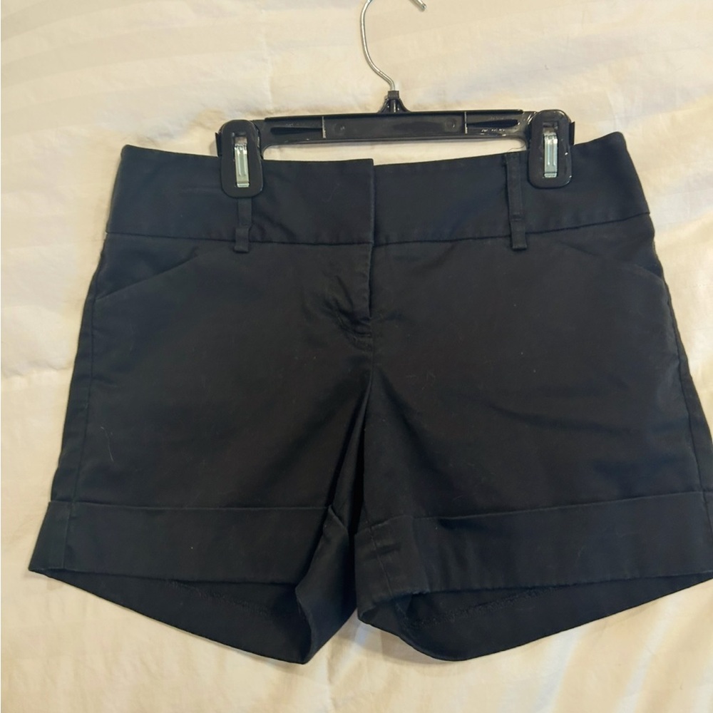 Black Express Cuffed Shorts